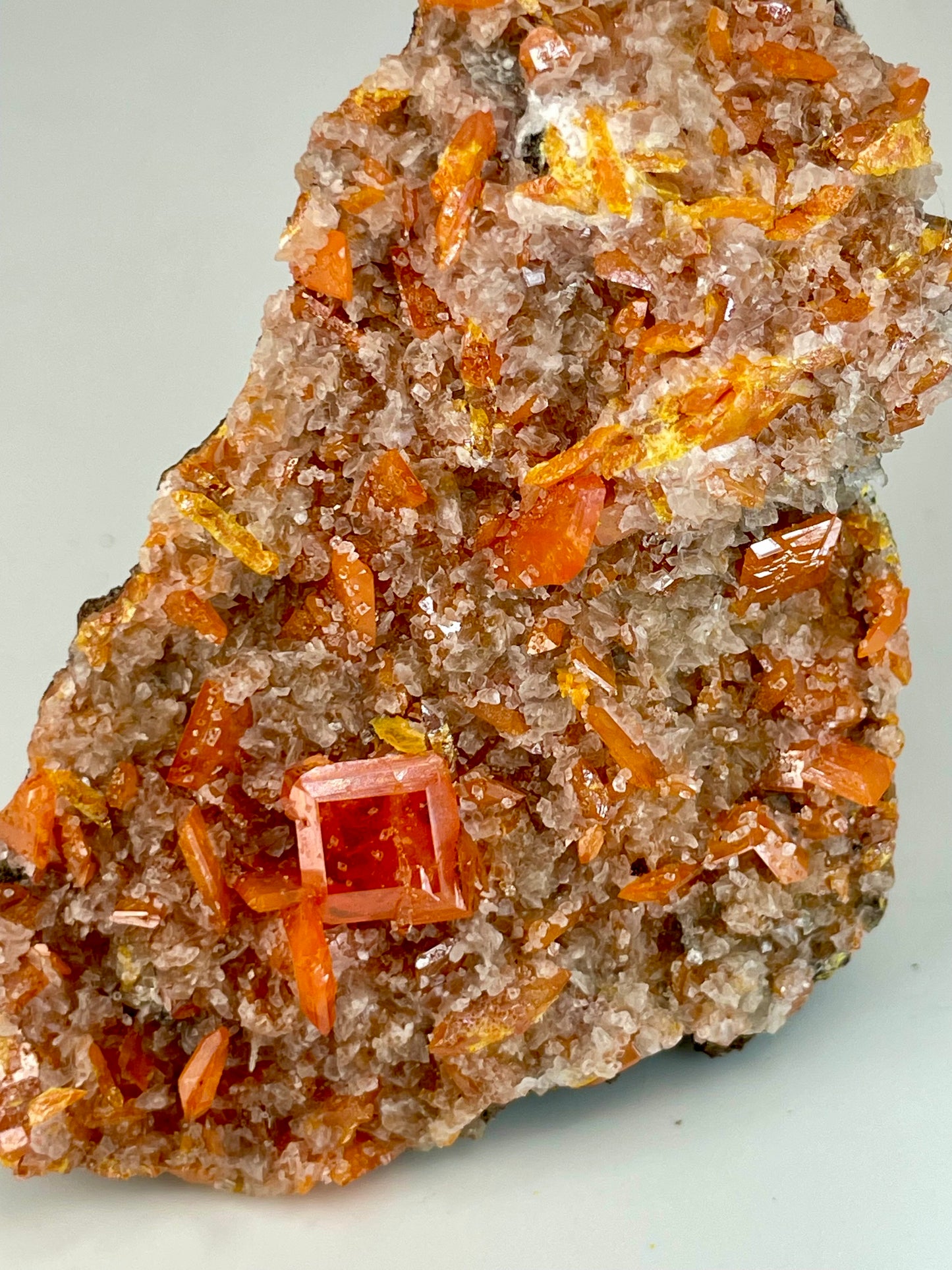 Wulfenite Selenite