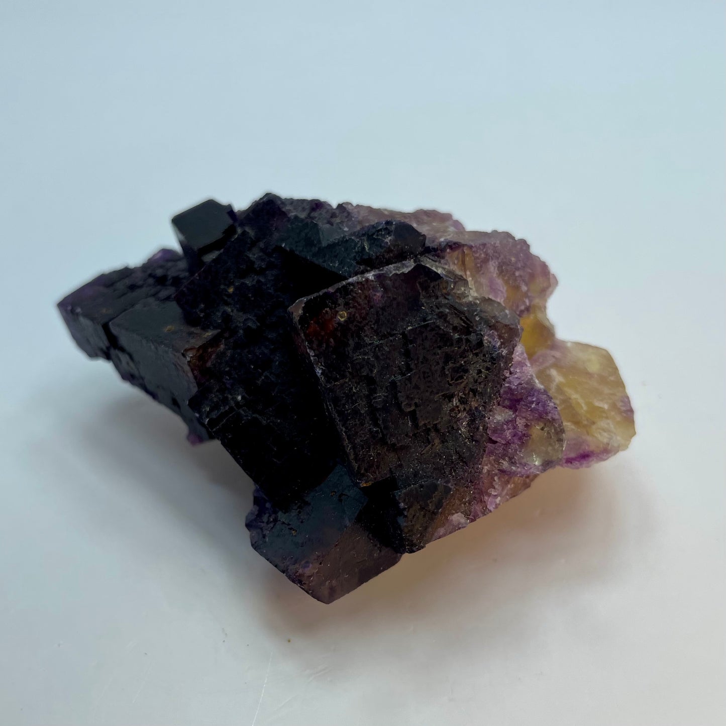 Yellow Purple Fluorite