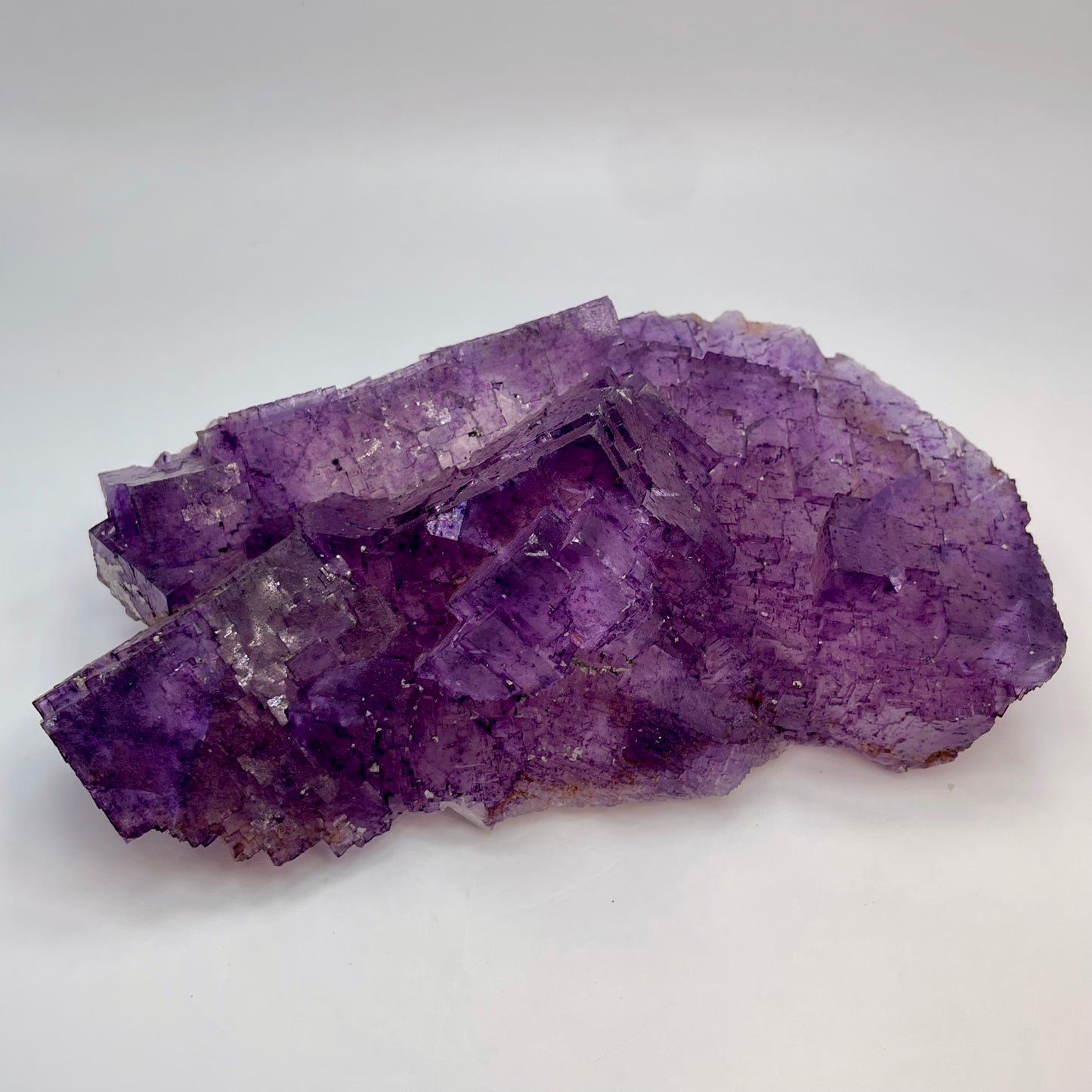 Purple Geometric Fluorite Elmwood Mine TN