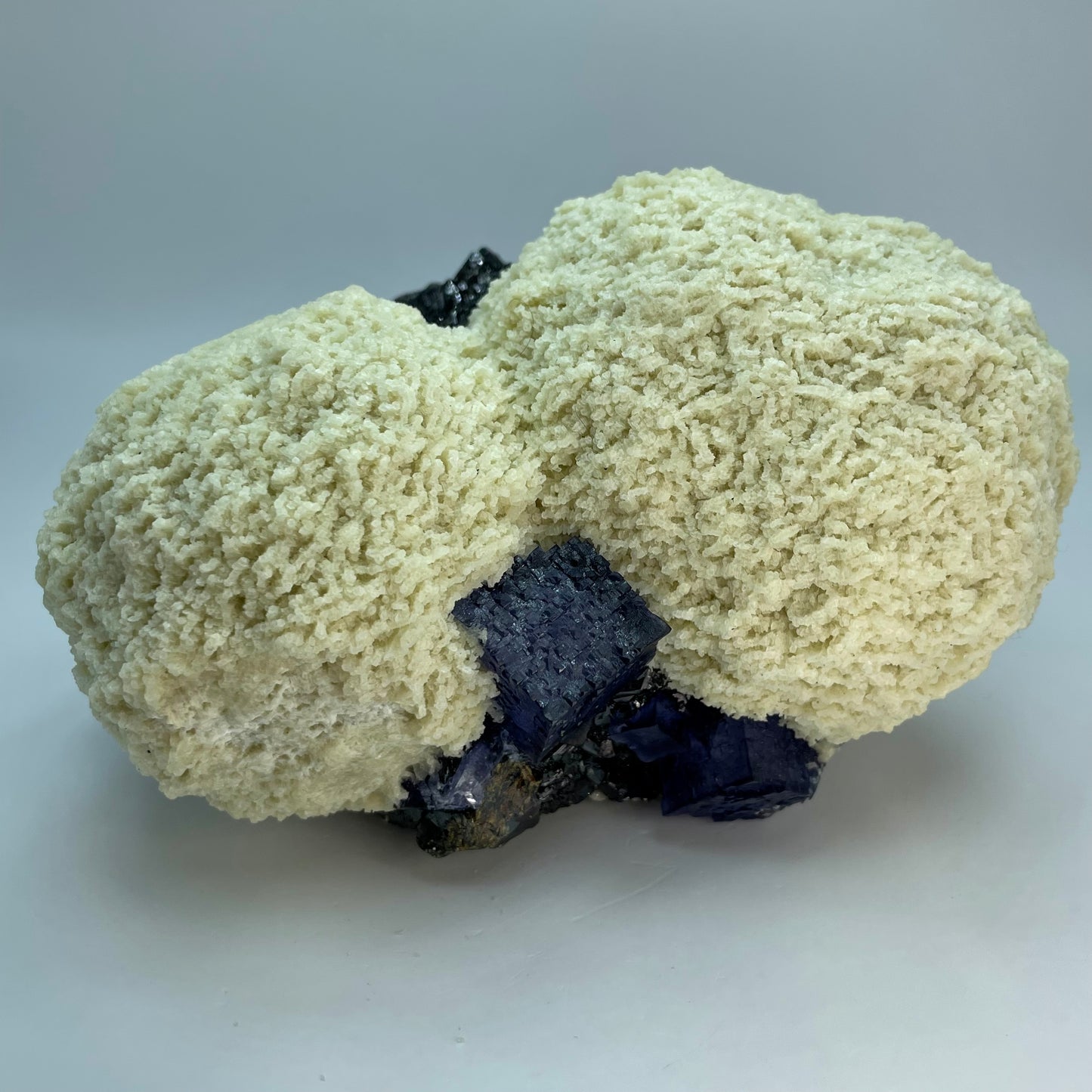Barite Sphalerite and Purple Fluorite Elmwood Mine Tennessee