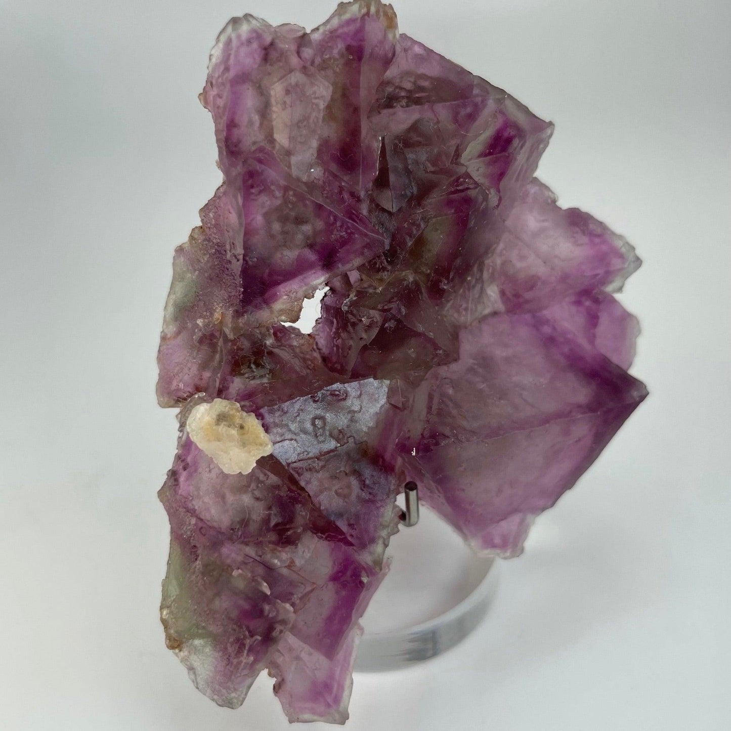 Raspberry Ochtahedral fluorite NM