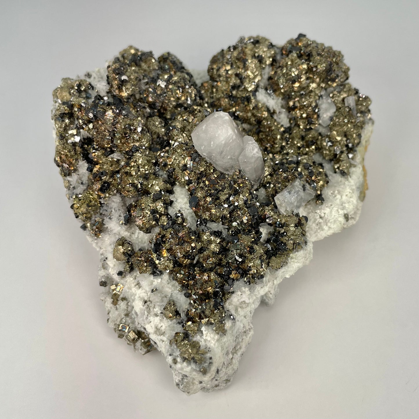 Calcite Sphalerite Pyrite Quartz