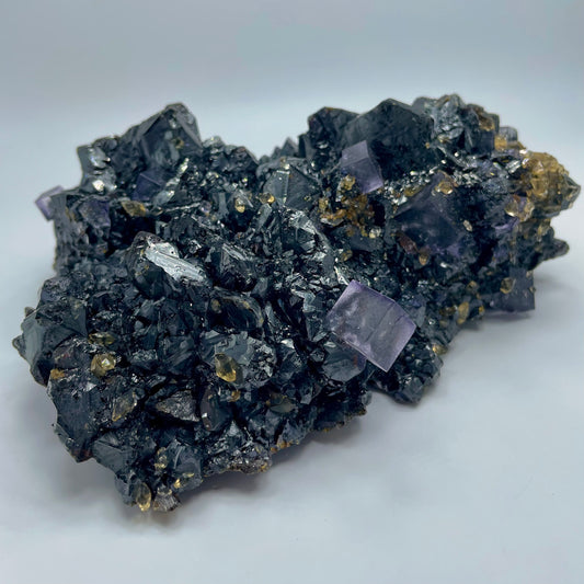 Sphalerite and Fluorite-Purple