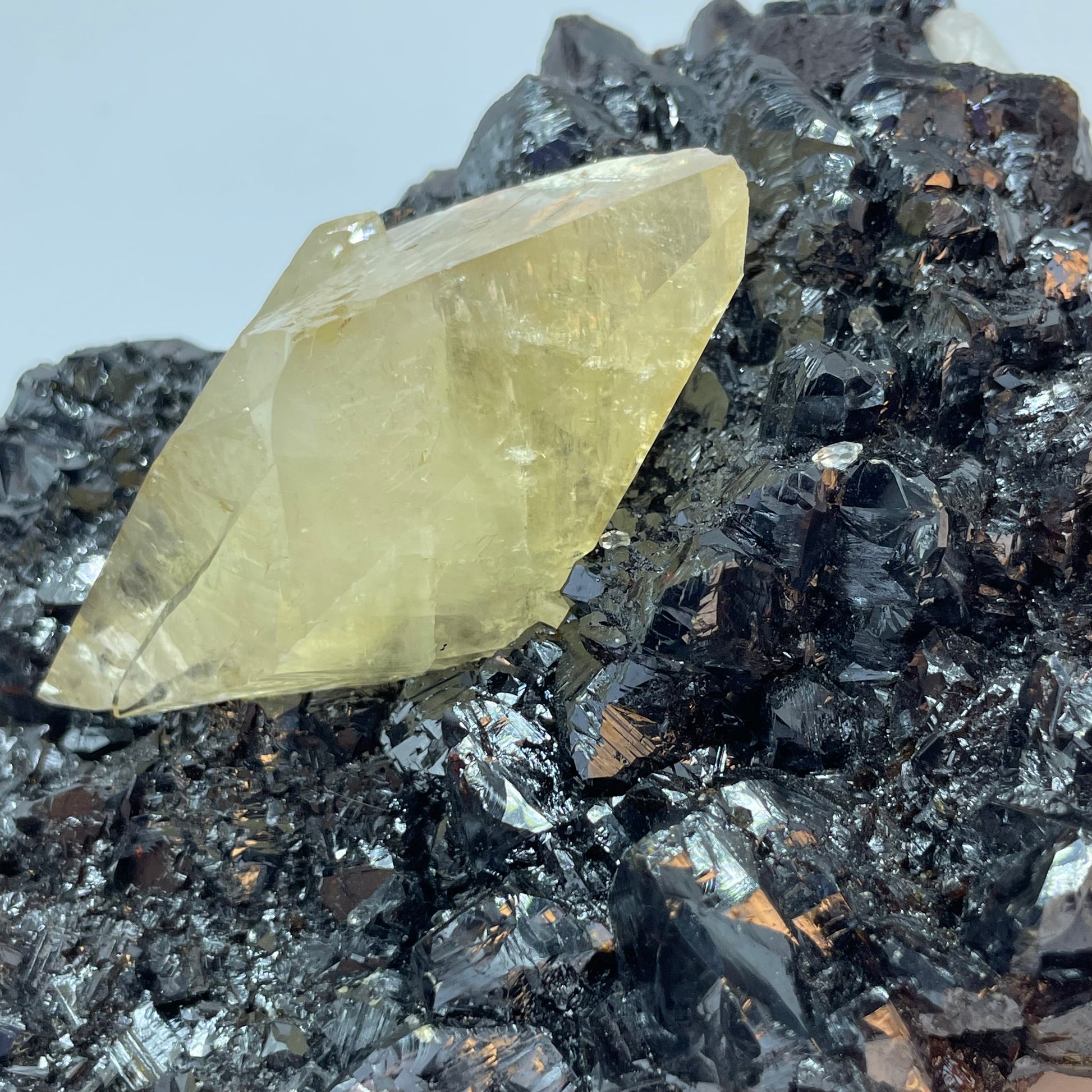 Sphalerite Calcite