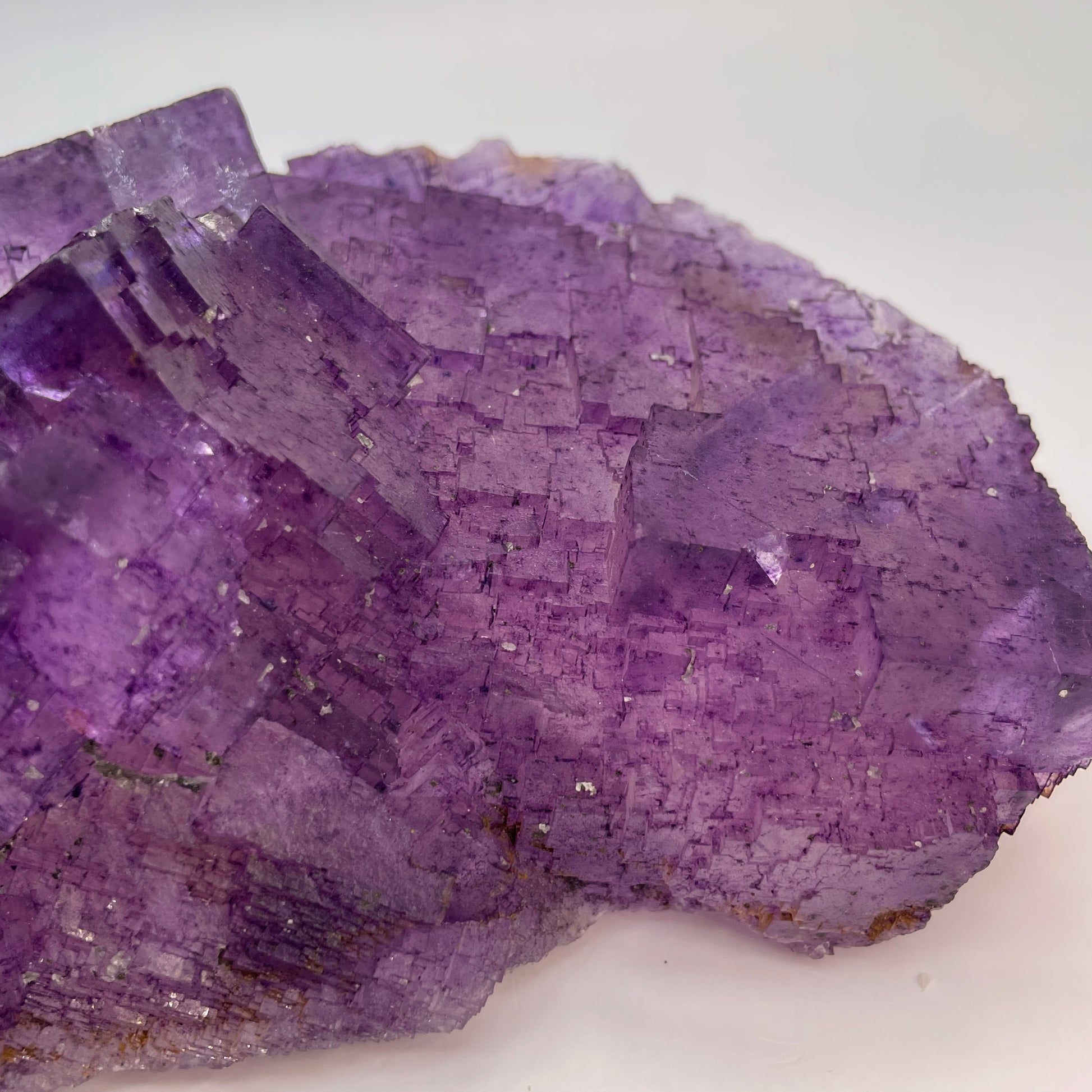 Purple Geometric Fluorite Elmwood Mine TN