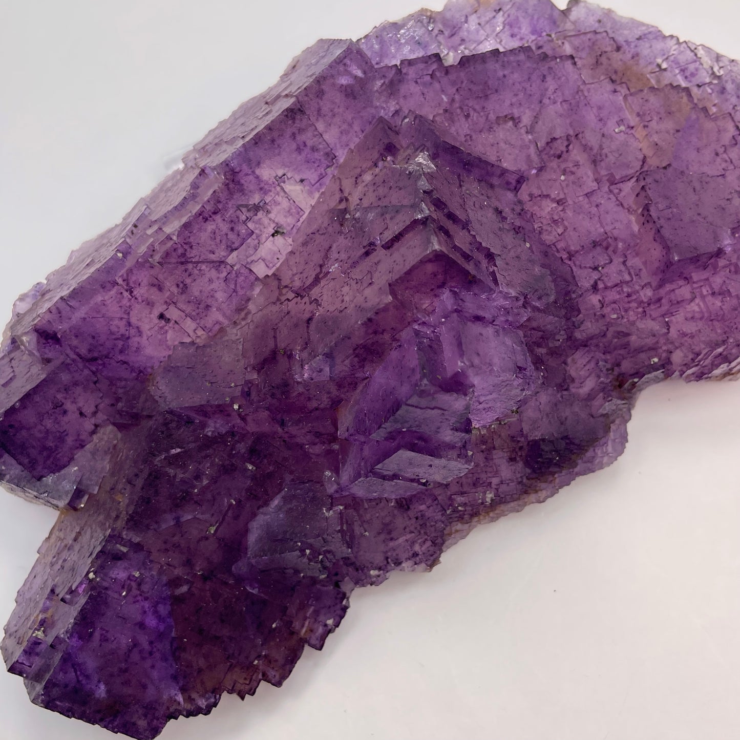 Purple Geometric Fluorite Elmwood Mine TN