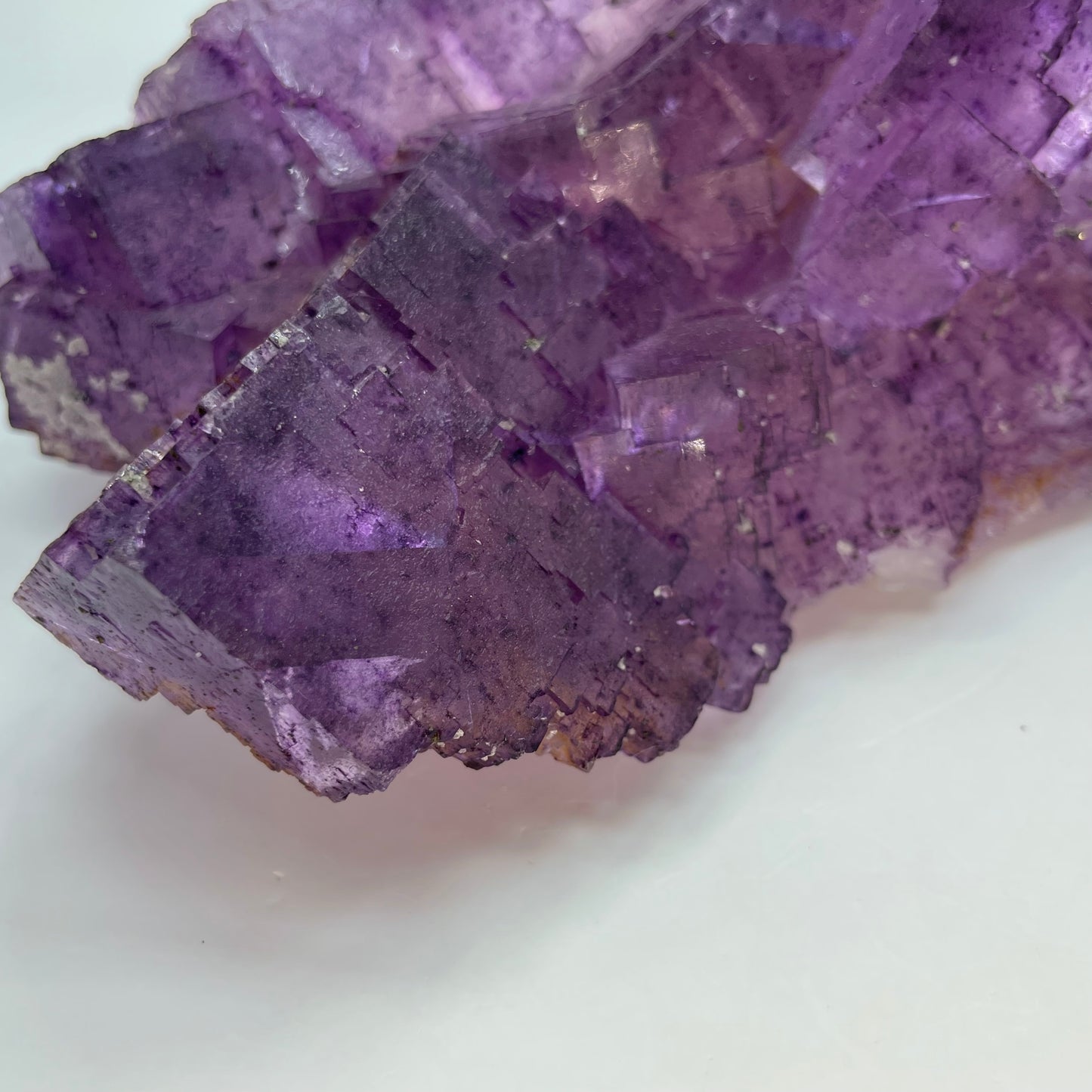 Purple Geometric Fluorite Elmwood Mine TN