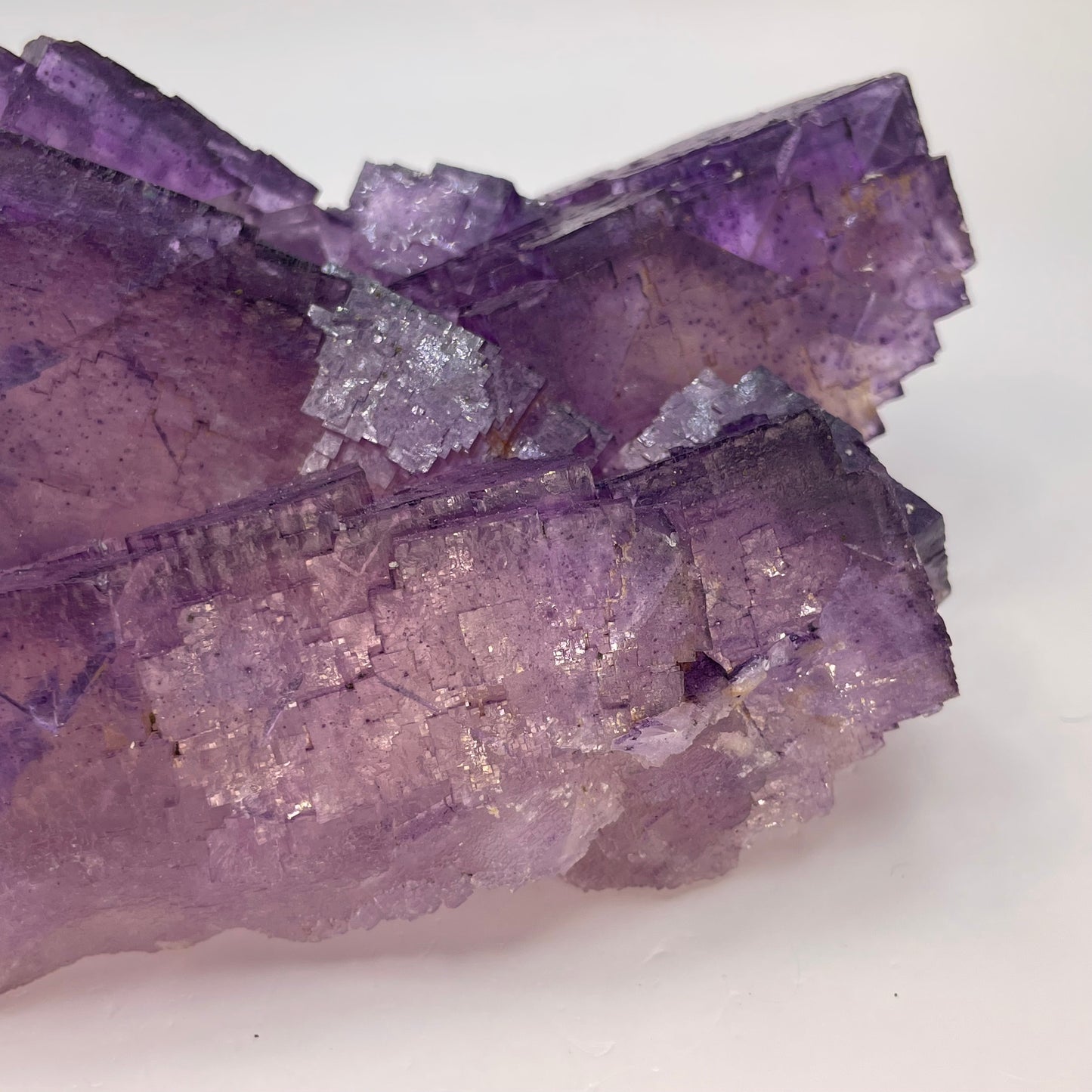 Purple Geometric Fluorite Elmwood Mine TN