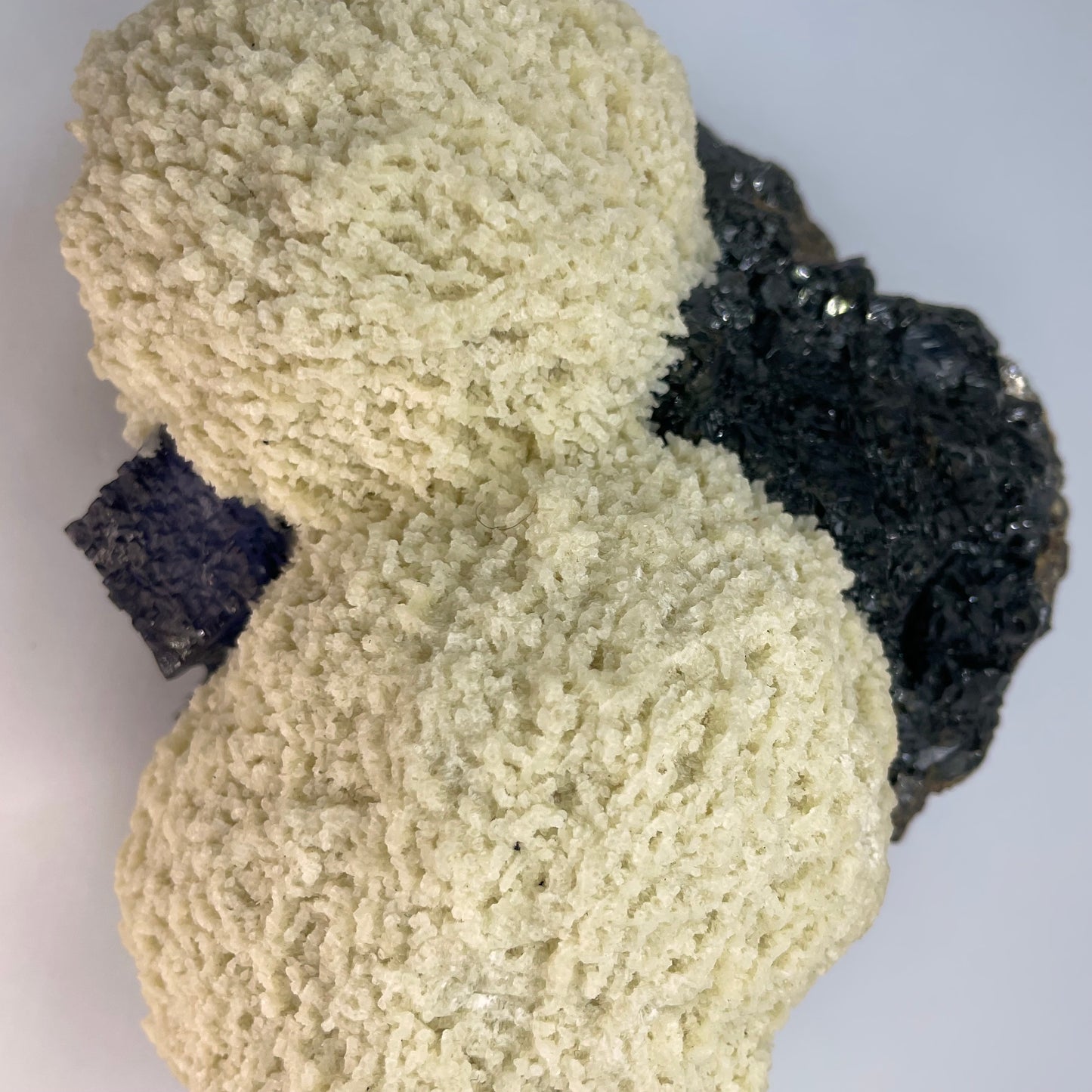 Barite Sphalerite and Purple Fluorite Elmwood Mine Tennessee