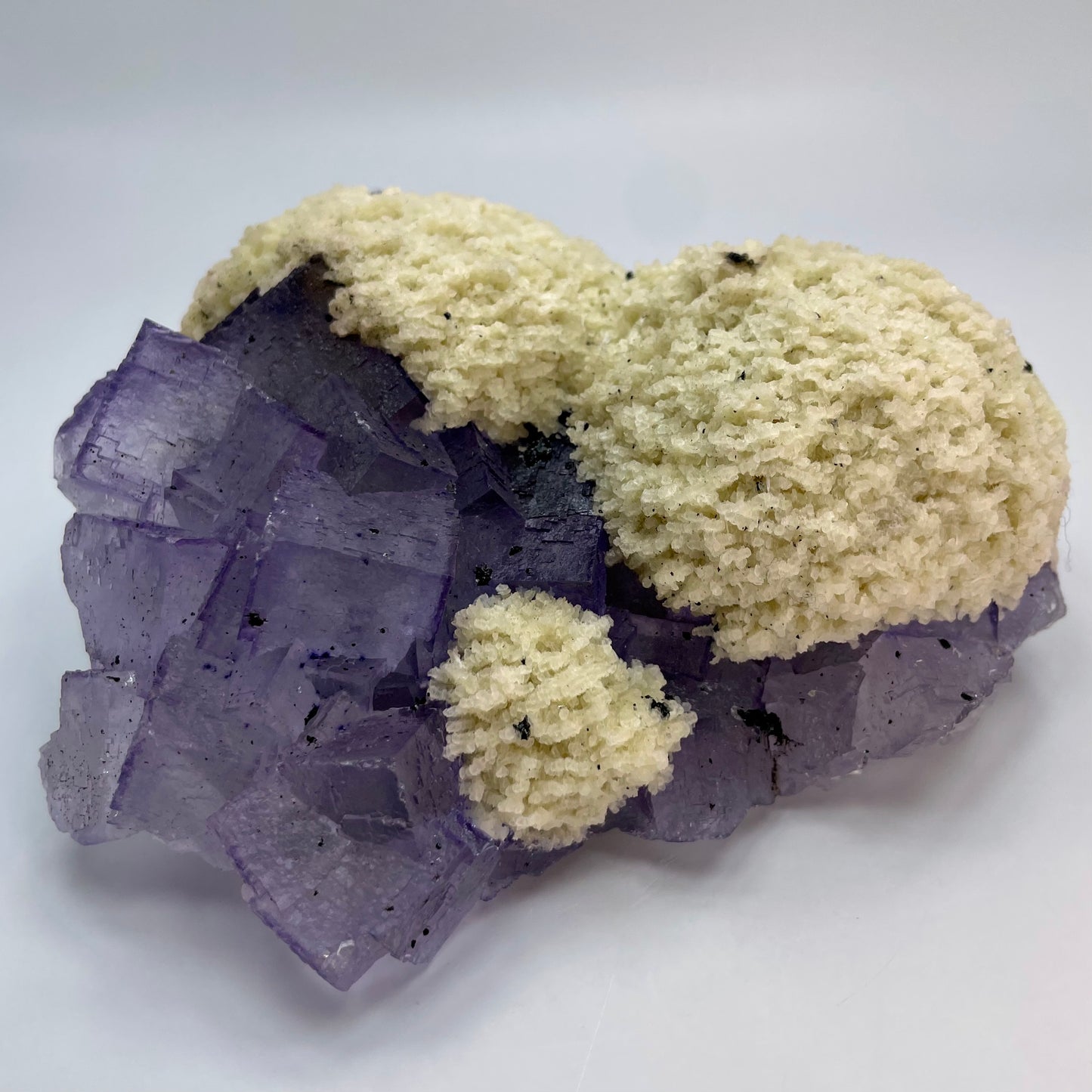 Purple Fluorite and Barite Elmwood Mine