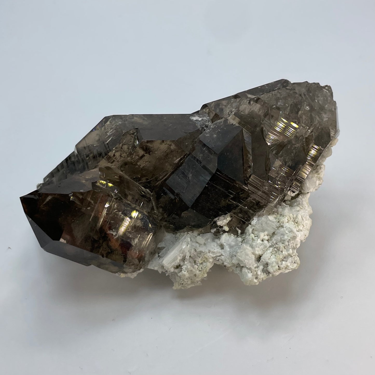 Smoky Quartz Adularia