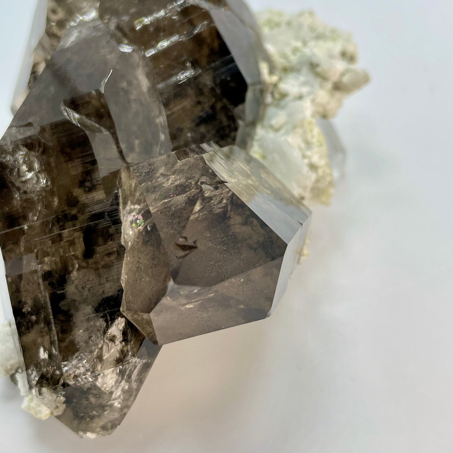 Smoky Quartz Adularia