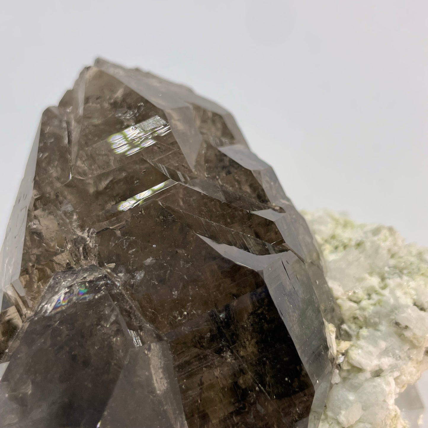 Smoky Quartz Adularia