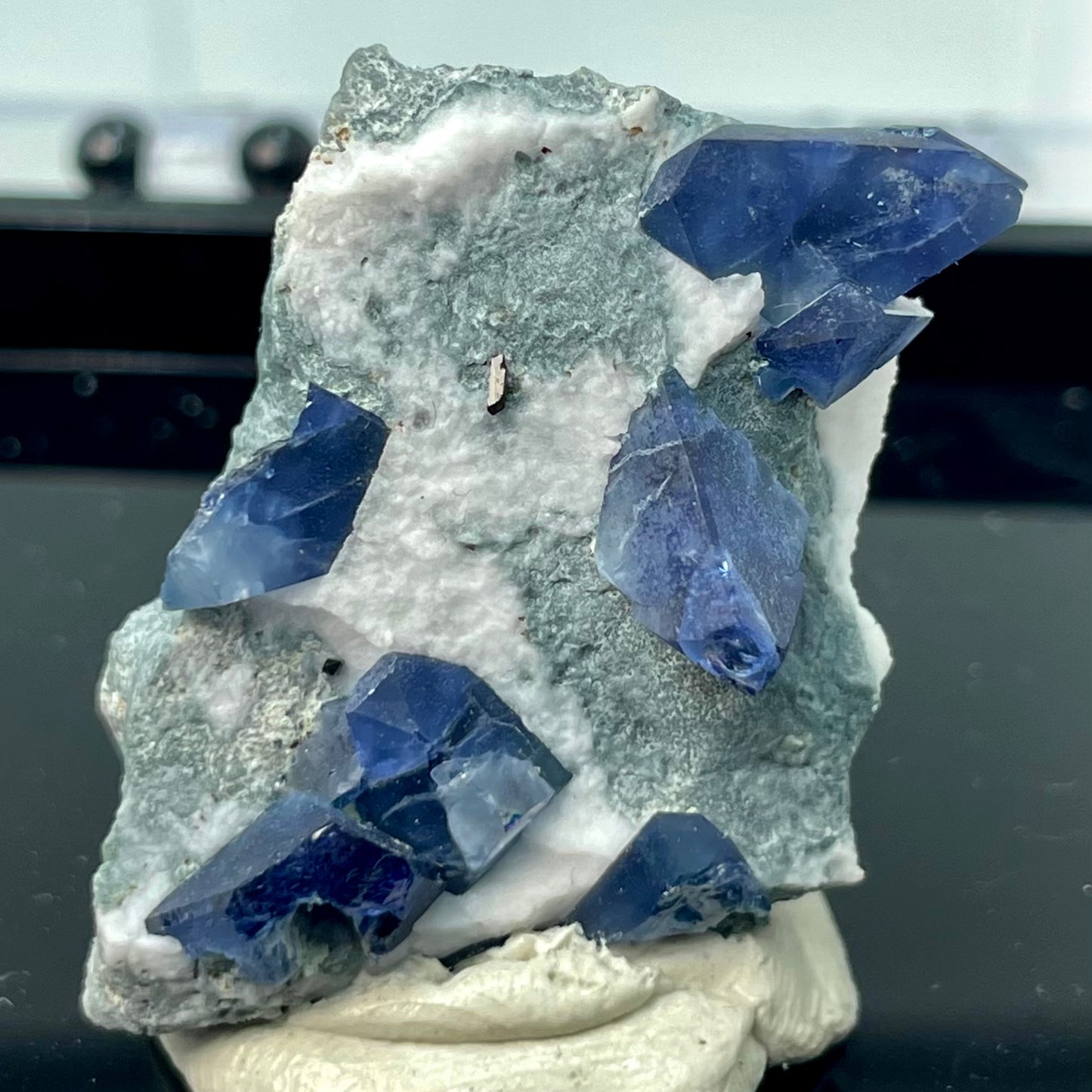 Aesthetic Benitoite Neptunite Natrolite Mineral