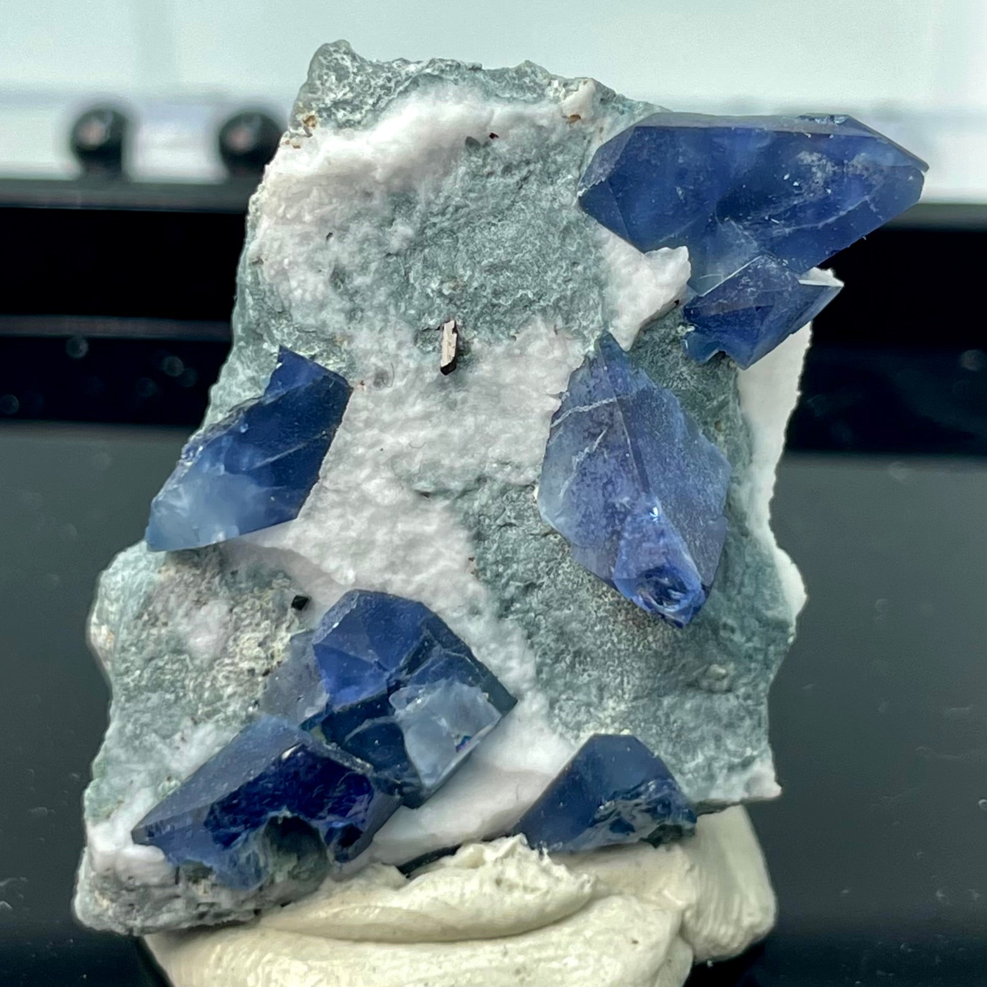 Aesthetic Benitoite Neptunite Natrolite Mineral