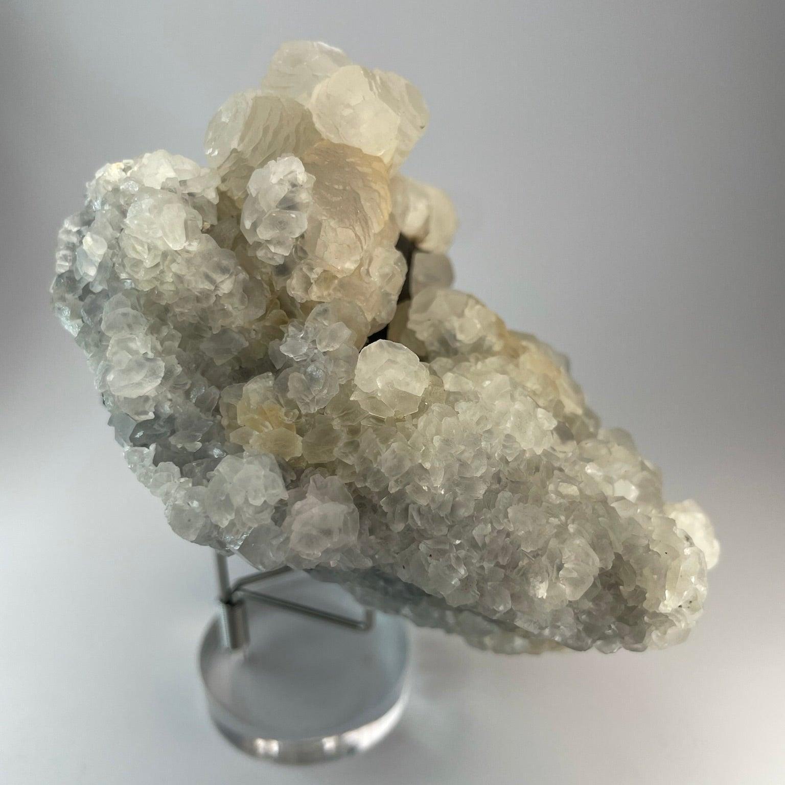 Calcite on Sphalerite