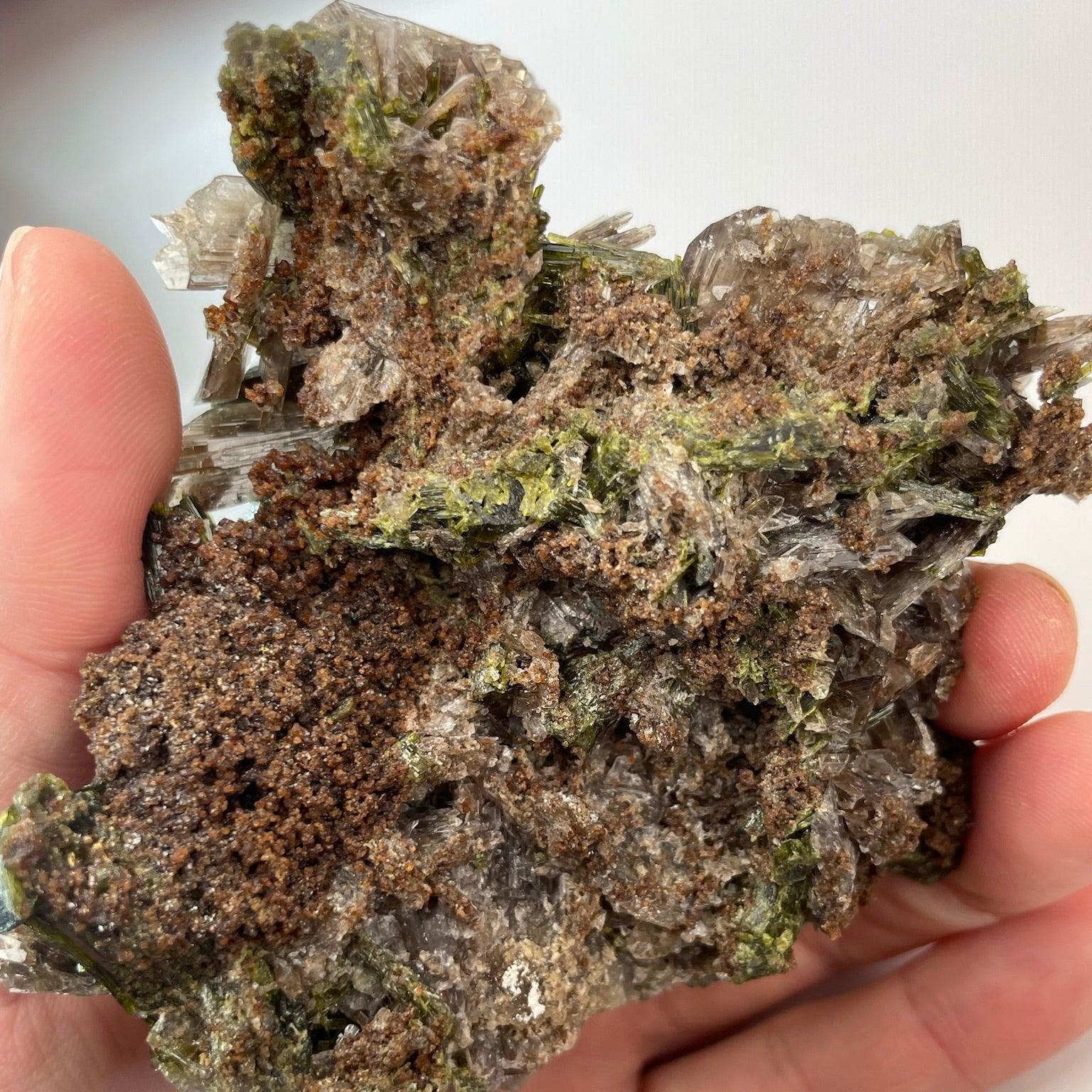 Axinite Epidote Peru