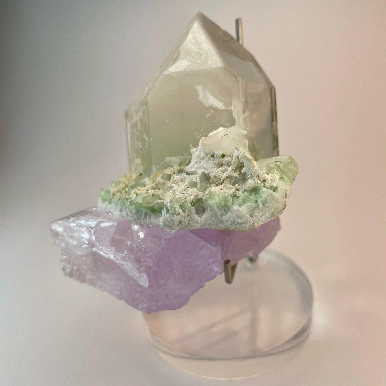 Smoky Quartz Kunzite Afghanistan