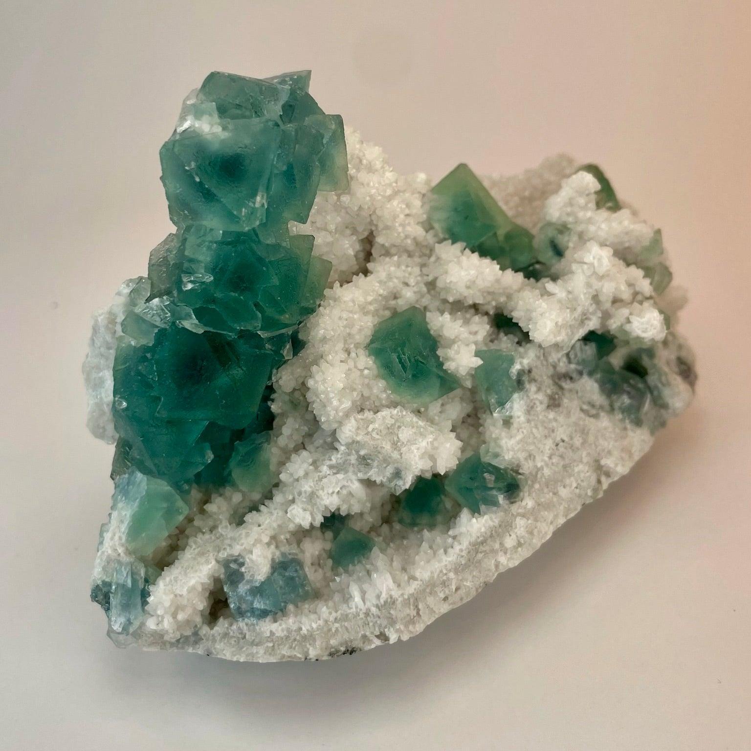 Fluorite  Quartz Inner Mongolia