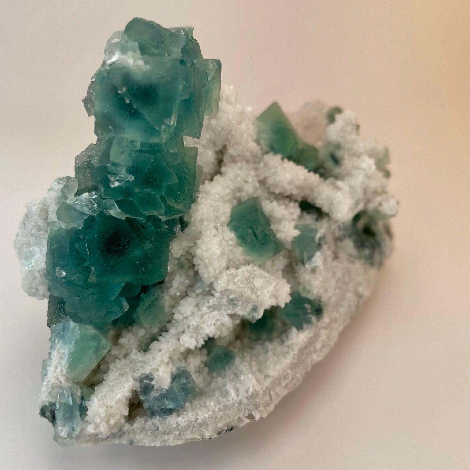 Fluorite  Quartz Inner Mongolia