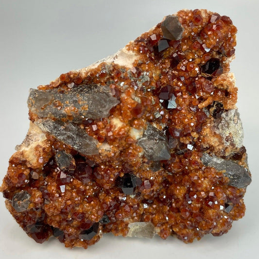 Smoky Quartz Spessartine
