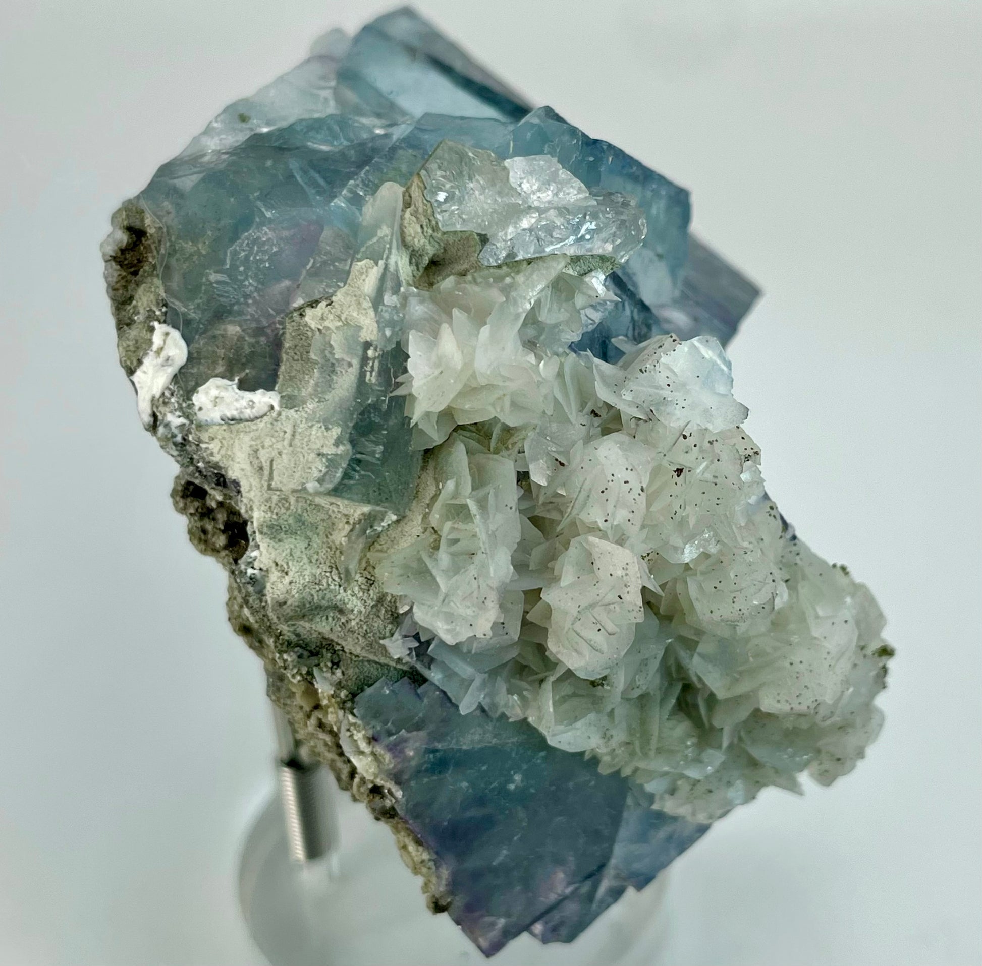 Fluorite Calcite Muscovite China