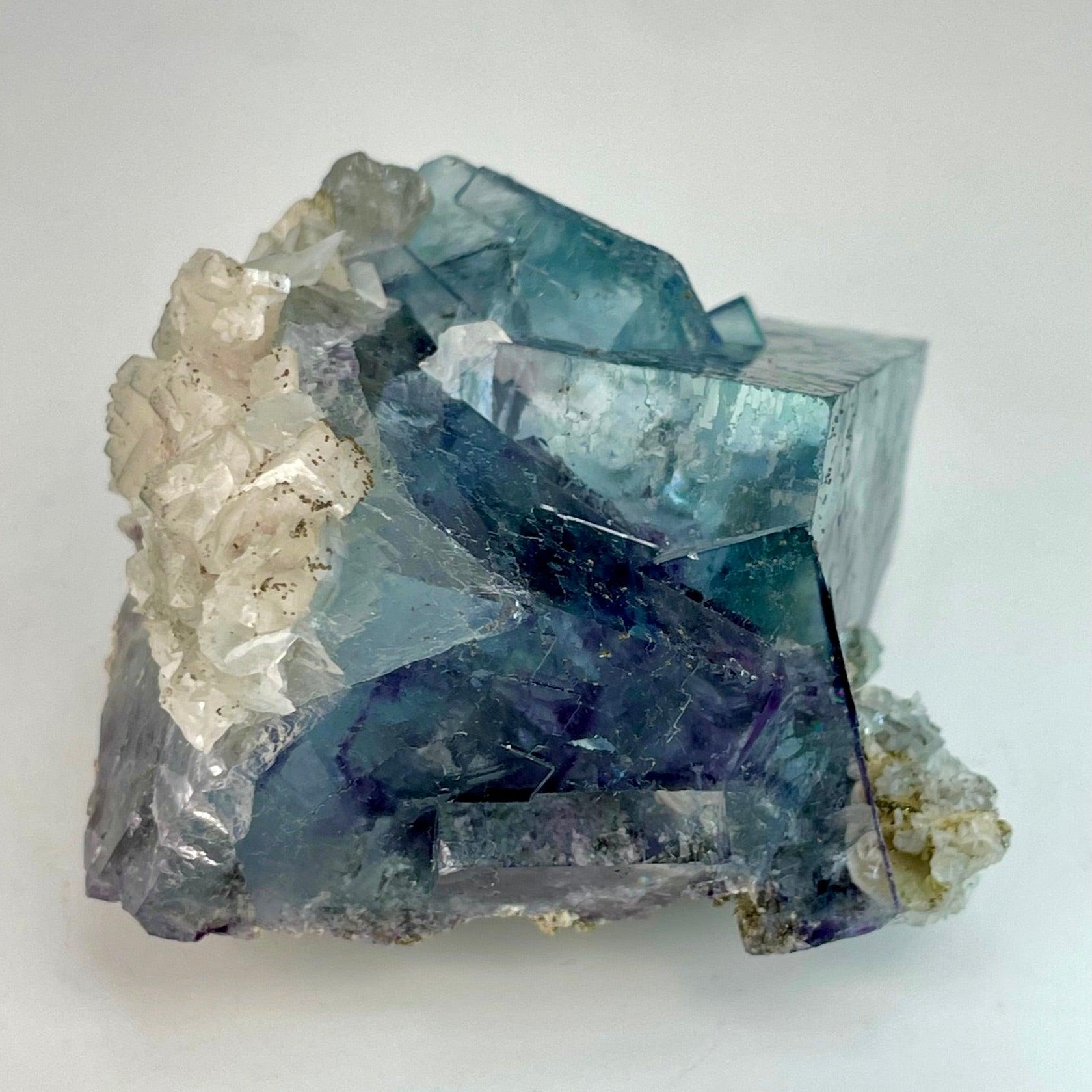 Fluorite Calcite Muscovite China