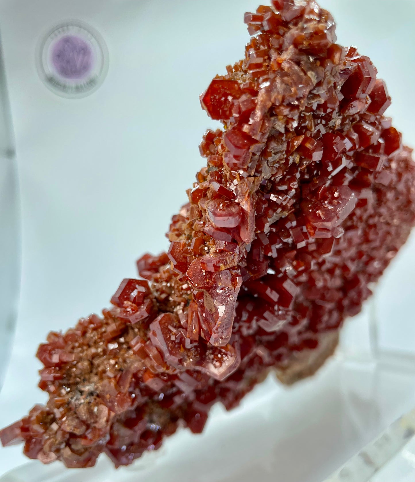 Vanadinite Barite Morocco
