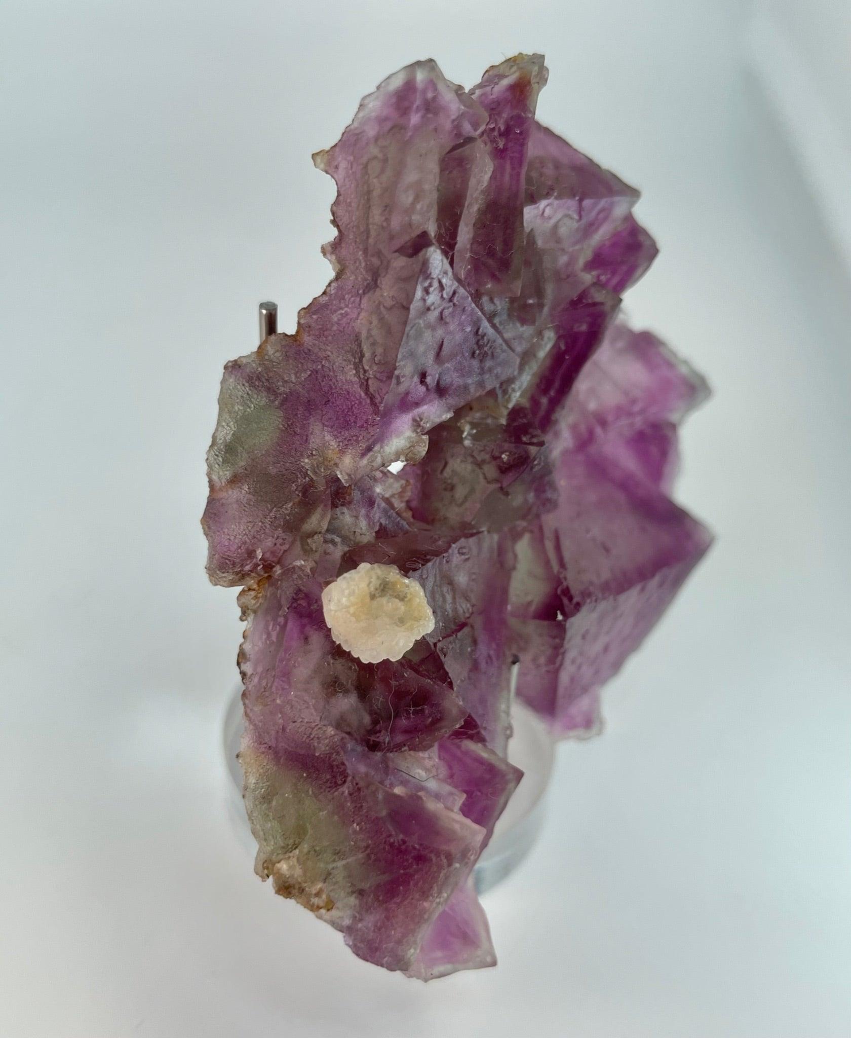 Raspberry Ochtahedral fluorite NM