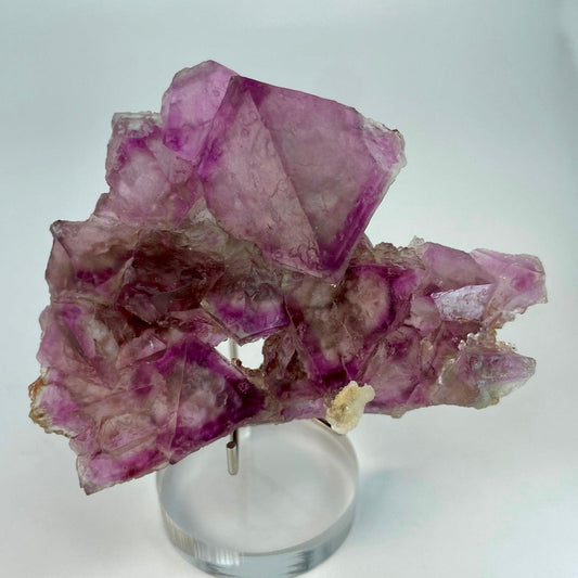 Raspberry Ochtahedral fluorite NM