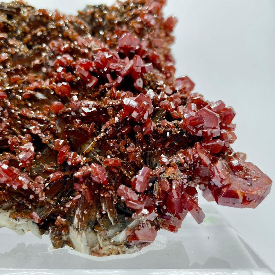 Vanadinite Barite Morocco