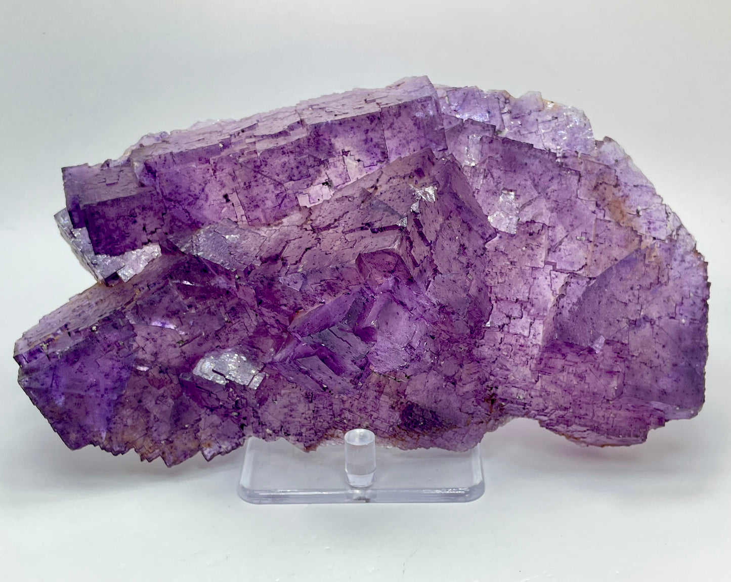 Purple Geometric Fluorite from Kentucky