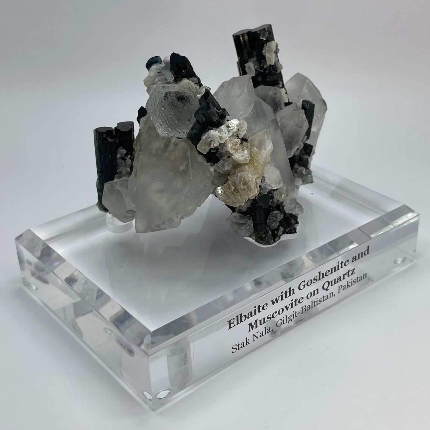 Elbaite Goshenite
