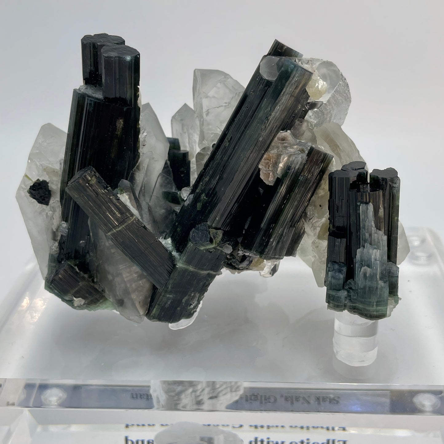 Elbaite Goshenite