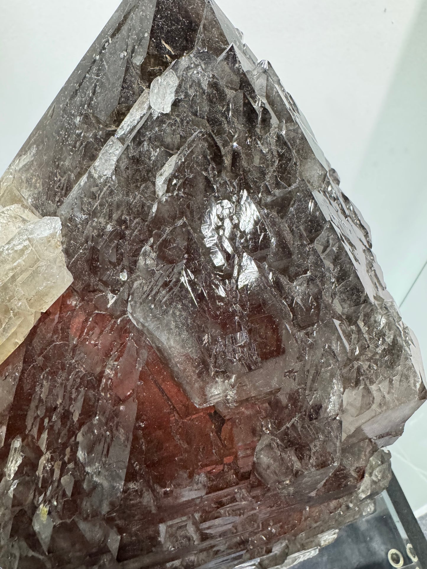 Smoky Quartz on Custom Base, Brazil