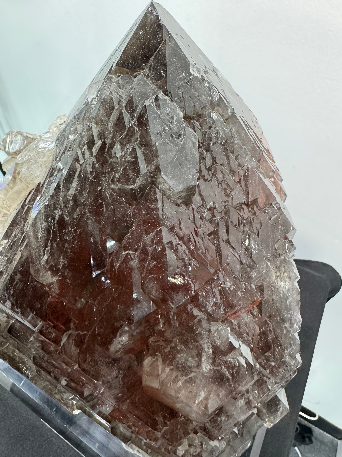 Smoky Quartz on Custom Base, Brazil