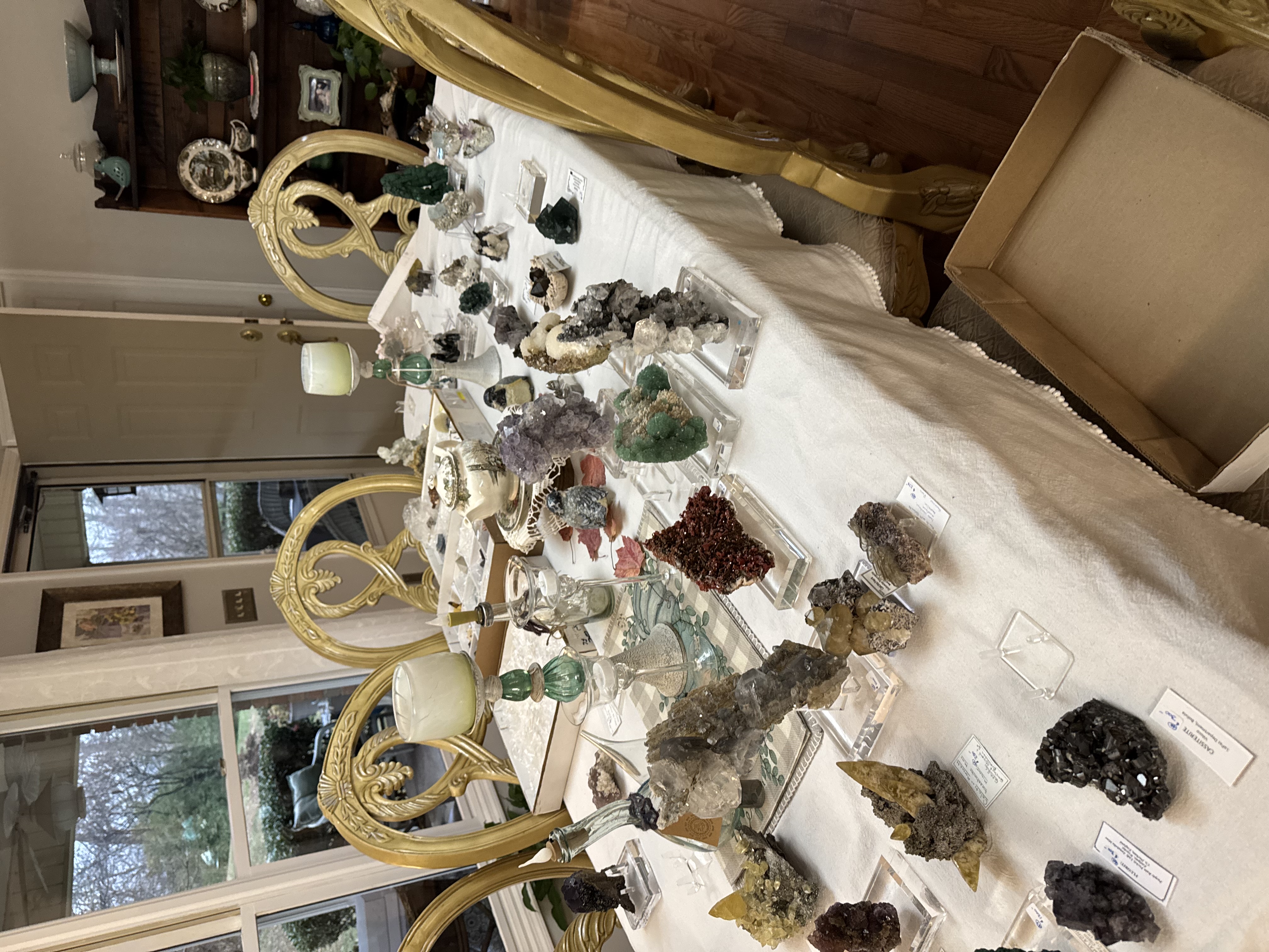 A mineral collection available for appraisal or sale