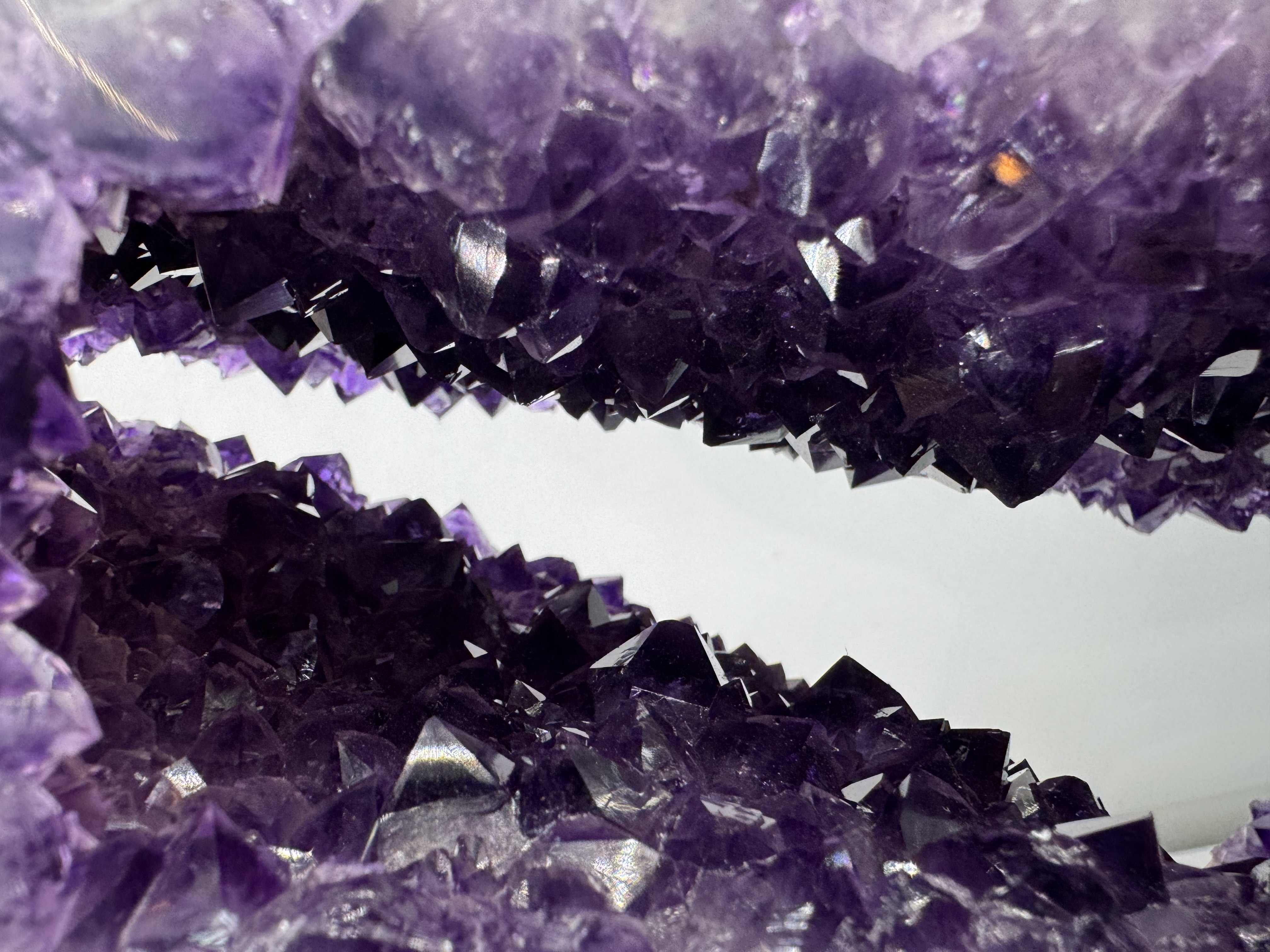 Amethyst Slice on Rotating Base, view 5