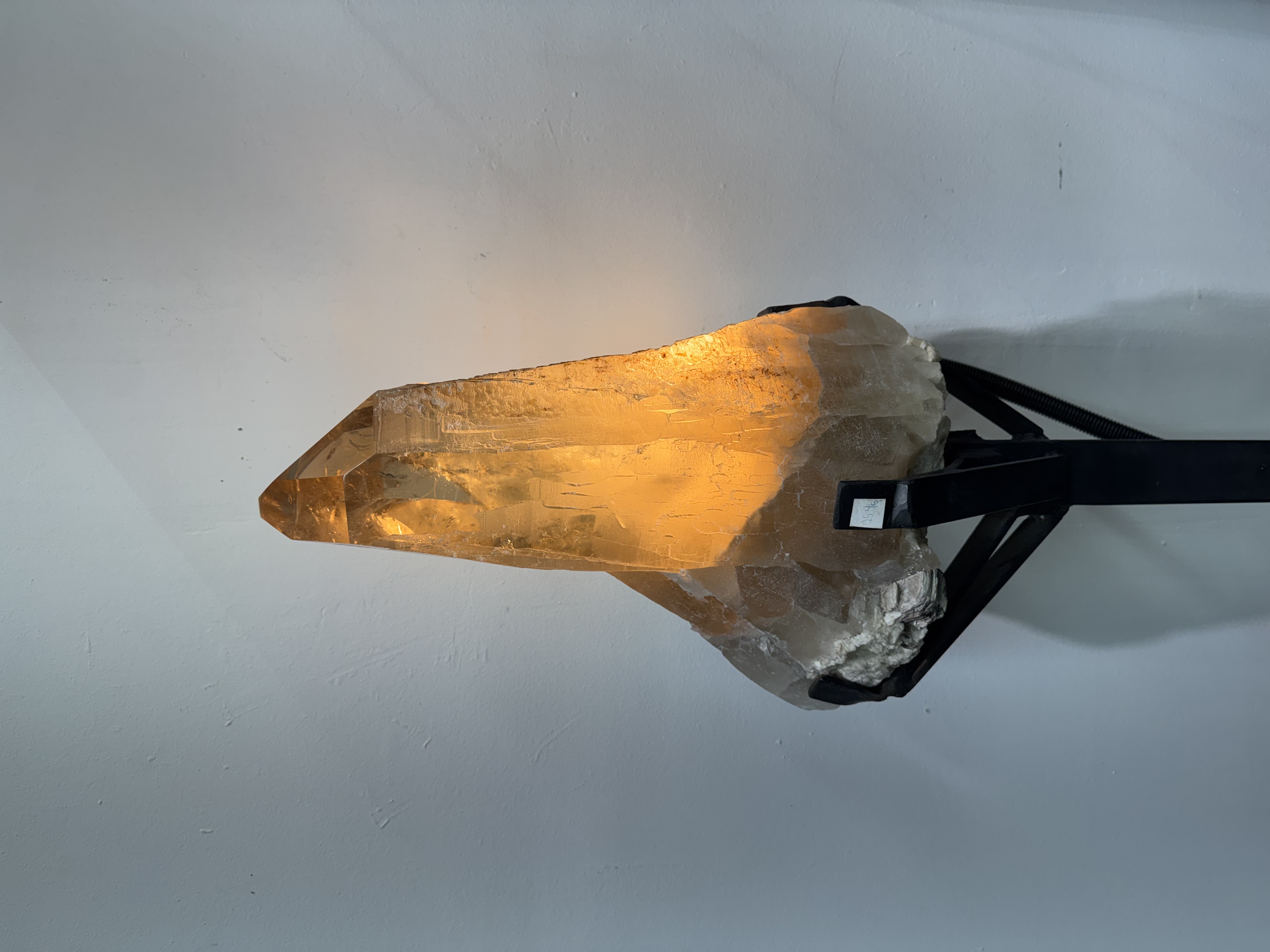 Citrine on Custom Stand, view 3