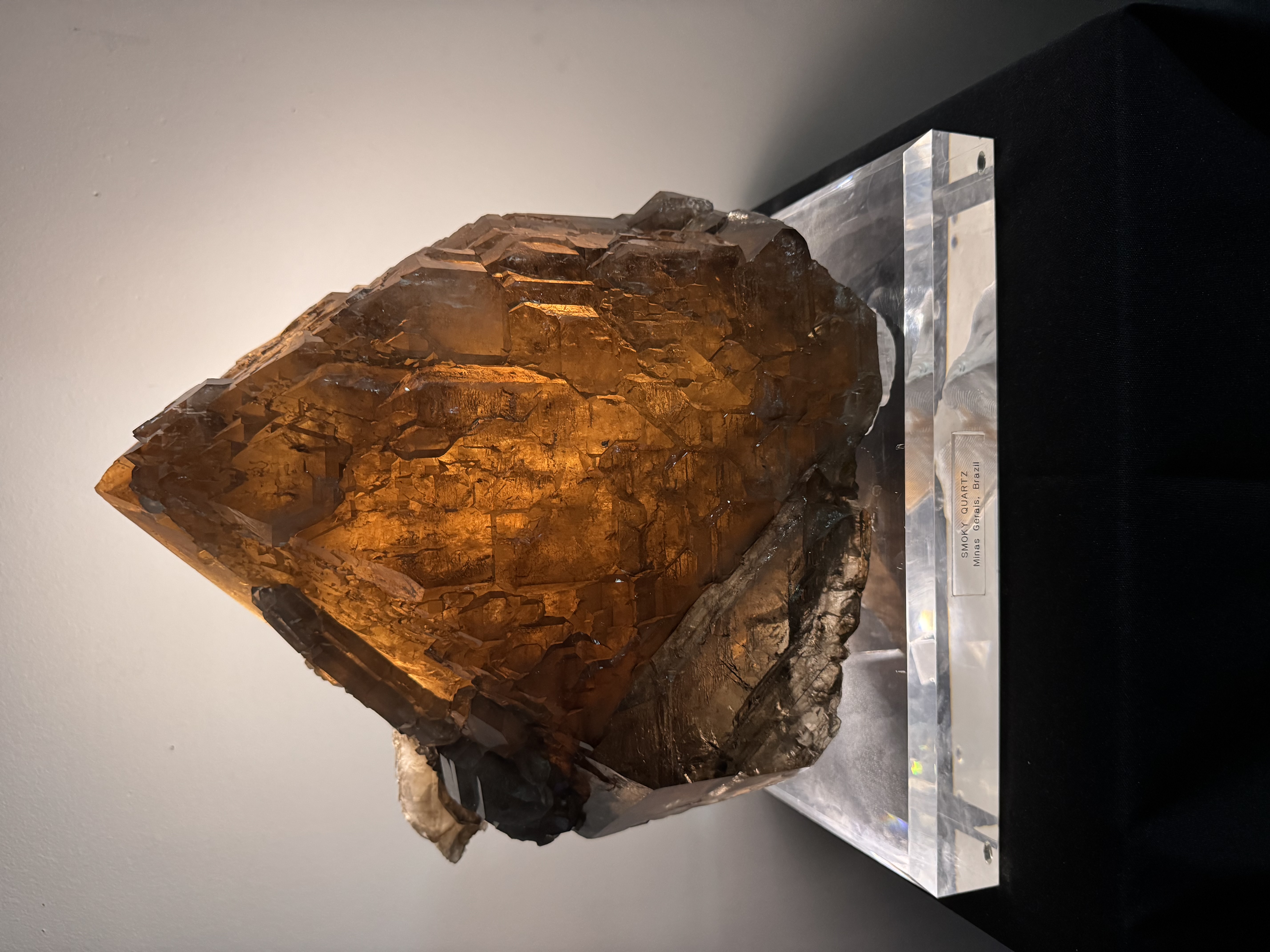 Smoky Quartz, Brazil, view 1