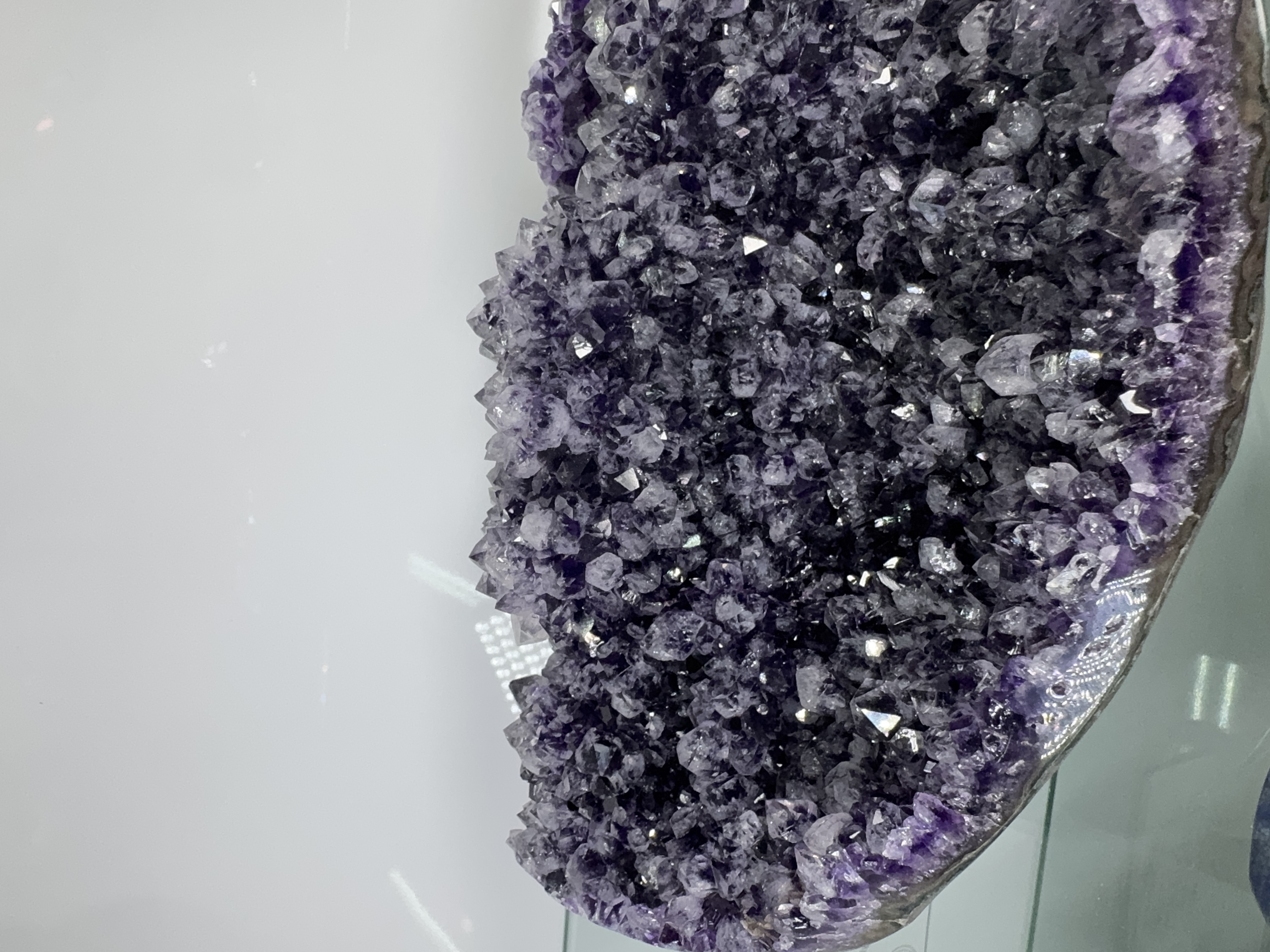 Unique Phantom Amethyst Centerpiece, view 2