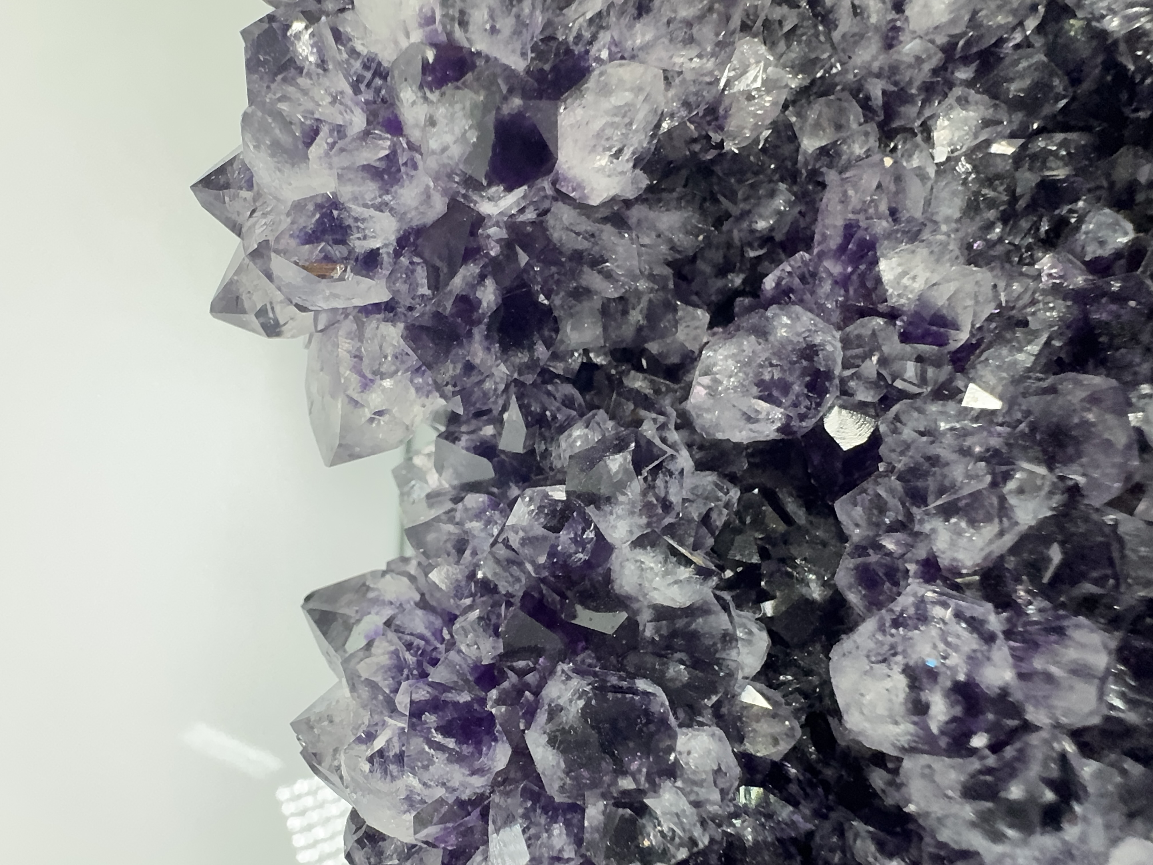 Unique Phantom Amethyst Centerpiece, view 4