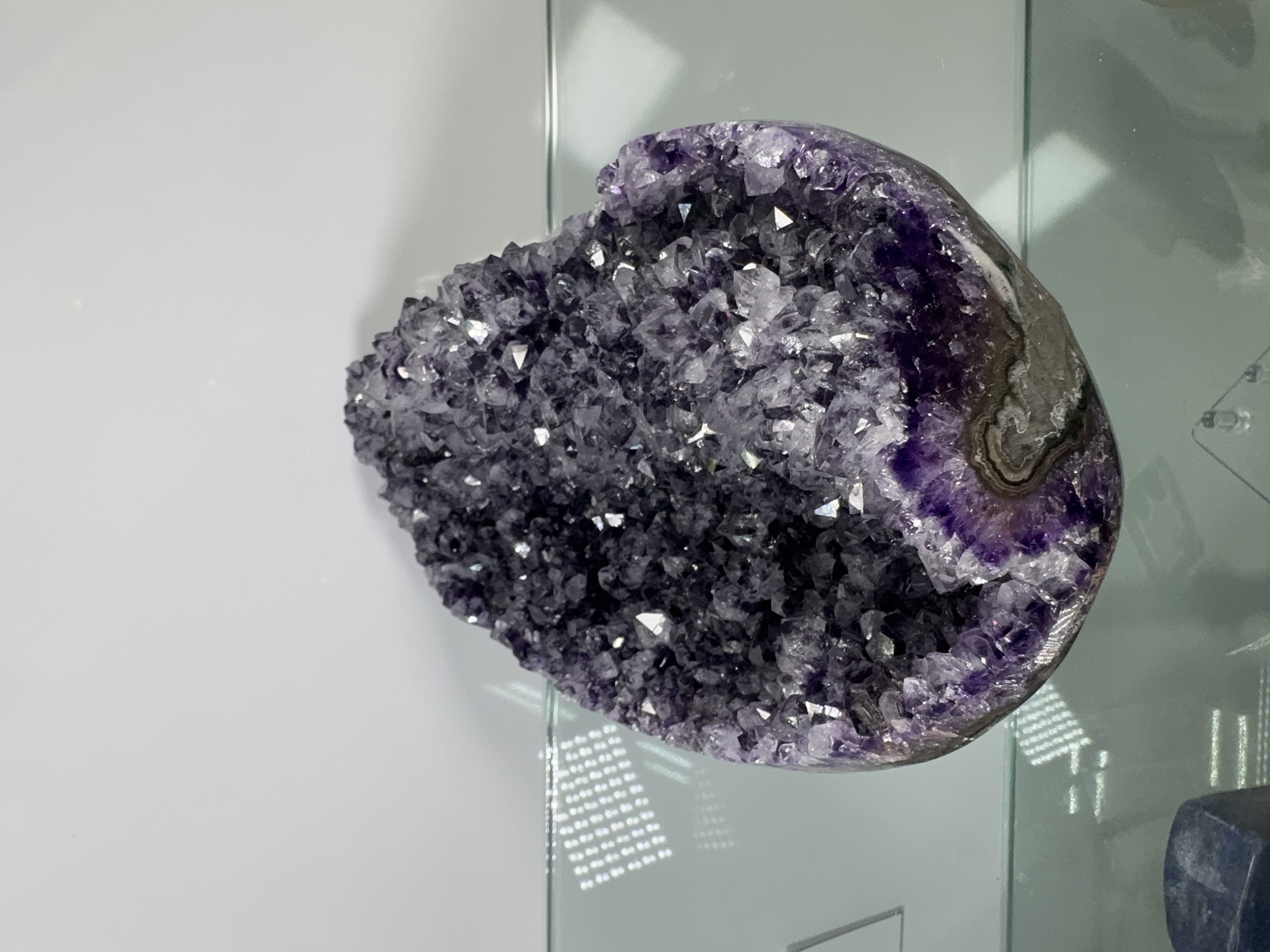 Unique Phantom Amethyst Centerpiece, view 6