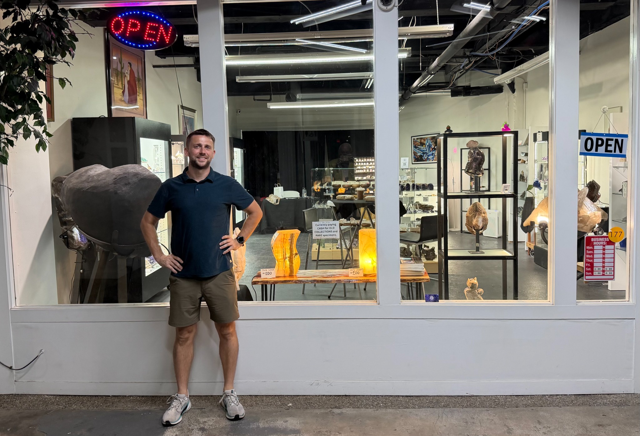 Derby City Mineral Gallery storefront